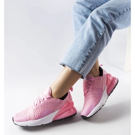 Sneakers sportive Court rosa 1