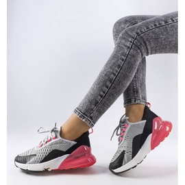 Sneaker sportiva Court grigia grigio 1