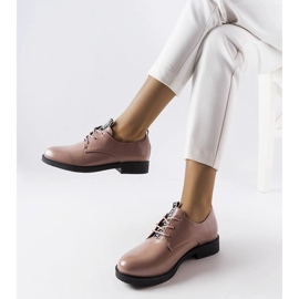 Scarpe stringate rosa Edmonton 1