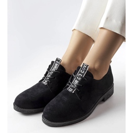 Scarpe in camoscio nero di Sunderland 1