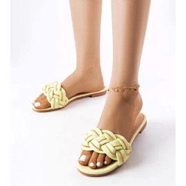 Pantofole eleganti verdi di Correra verde 1