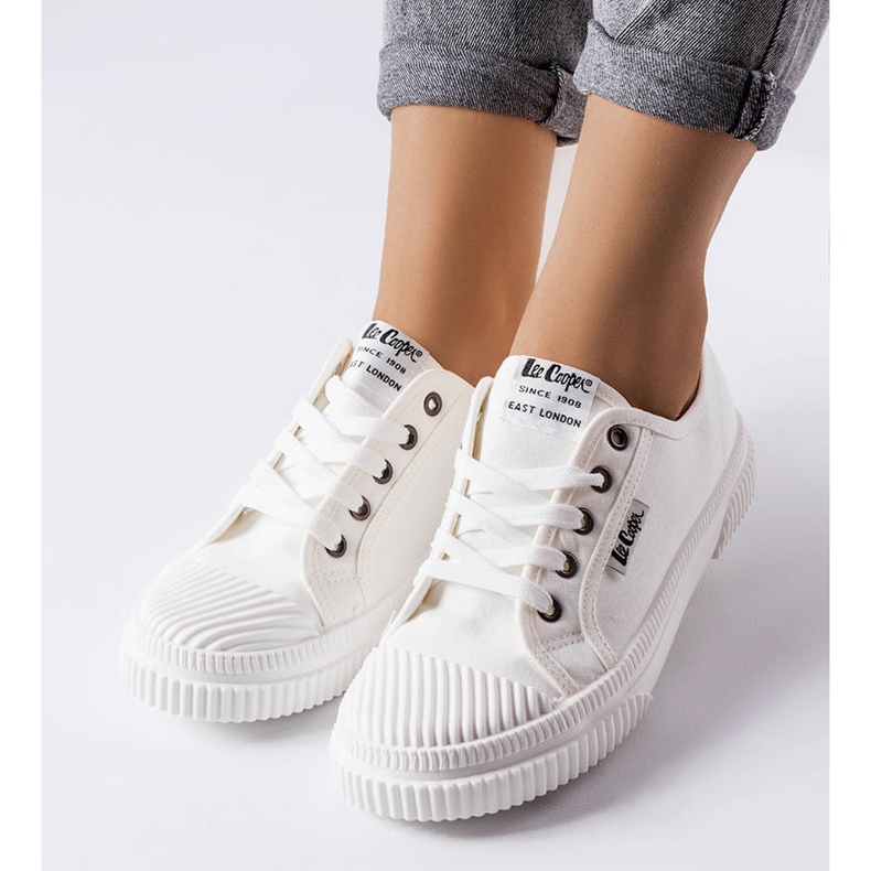 Sneakers bianche Lee Cooper LCW-23-44-1613L bianca 1