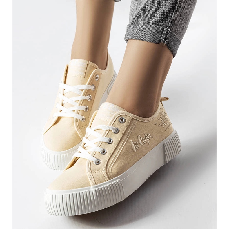 Sneakers beige Lee Cooper LCW-23-31-1808L 1
