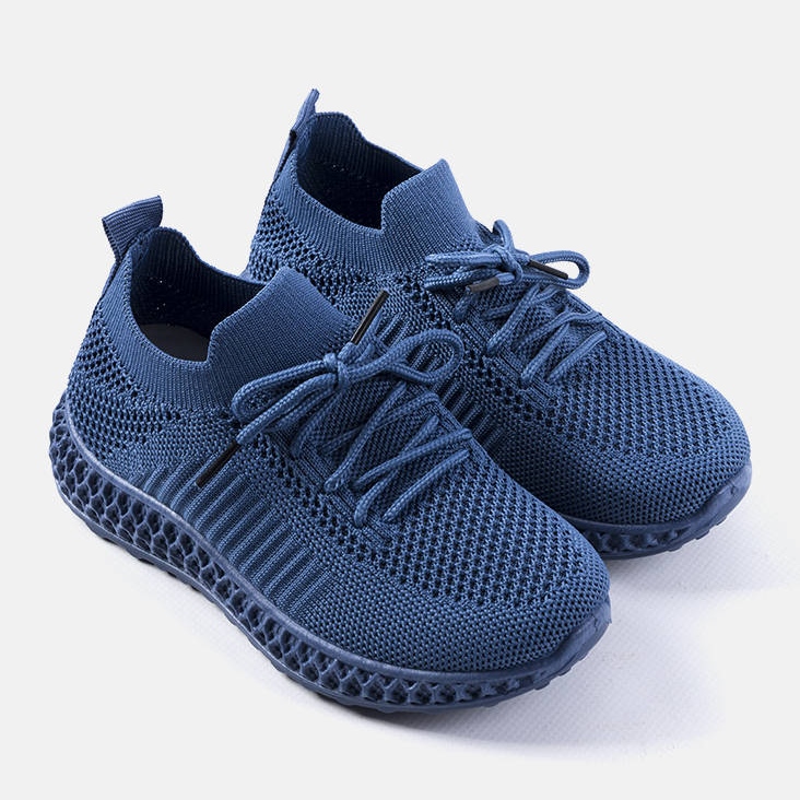 Sneakers per bambini blu Huntz 1