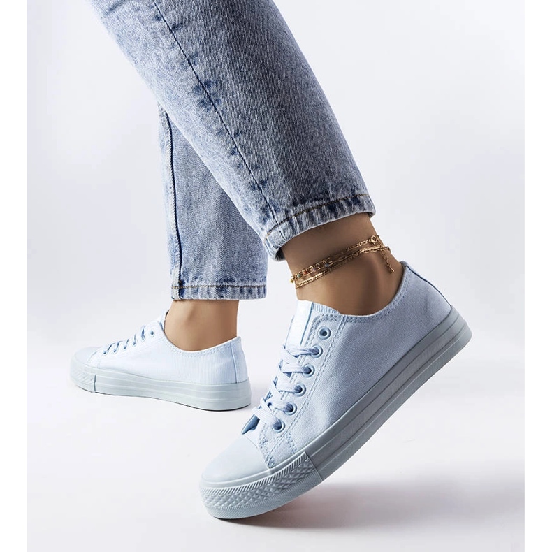 Sneakers blu di Esmeraude 1