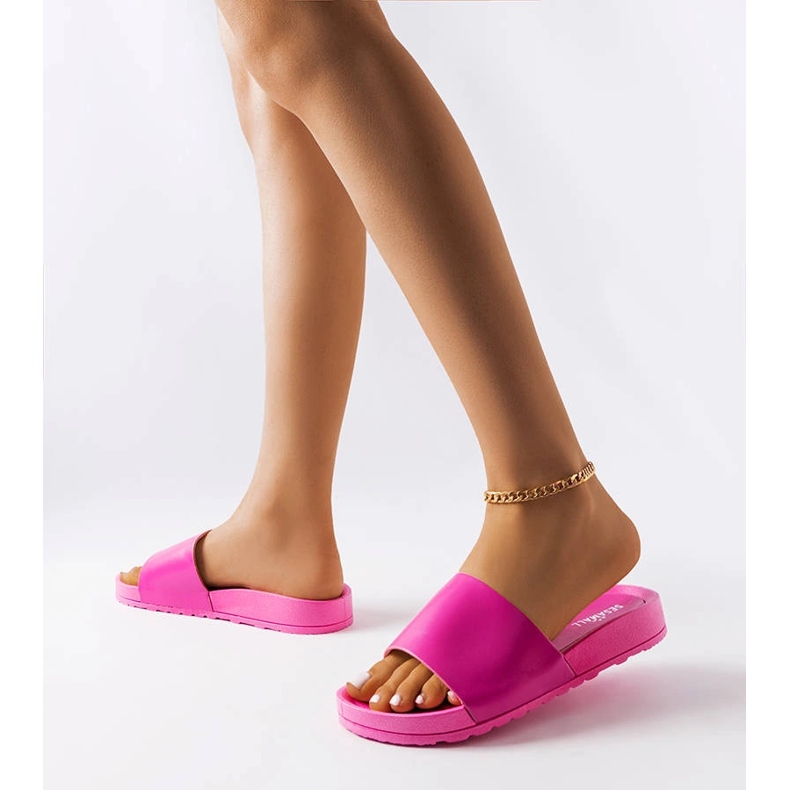 Ciabatte in gomma rosa Sabourin 2