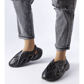 Ciabatte Julienne in schiuma nera nero 2