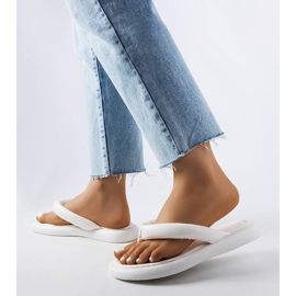 Infradito grosso Smithfield bianche bianca 2