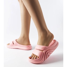 Pantofole in gomma rosa di Geneve 2