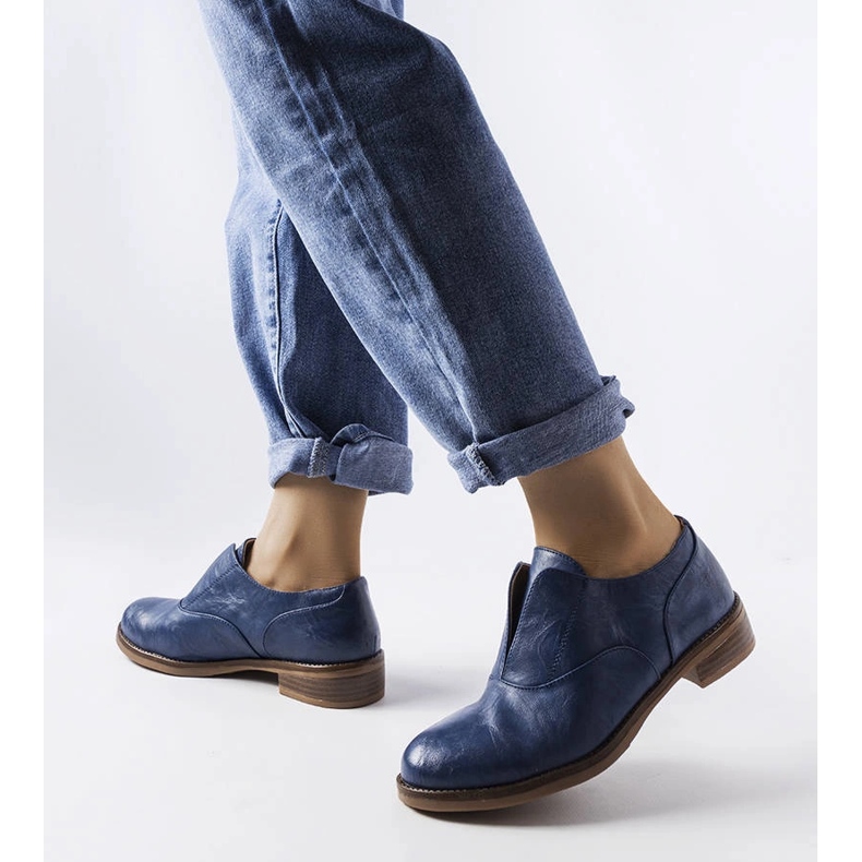 Blu LS5379 Scarpe tortora 1