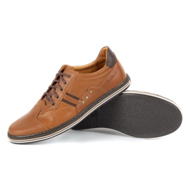 Polbut 1801L Axe Camel scarpe casual da uomo marrone 1