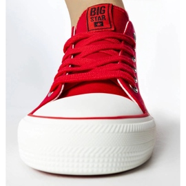Sneakers classiche rosse Big Star JJ274124 rosso 1