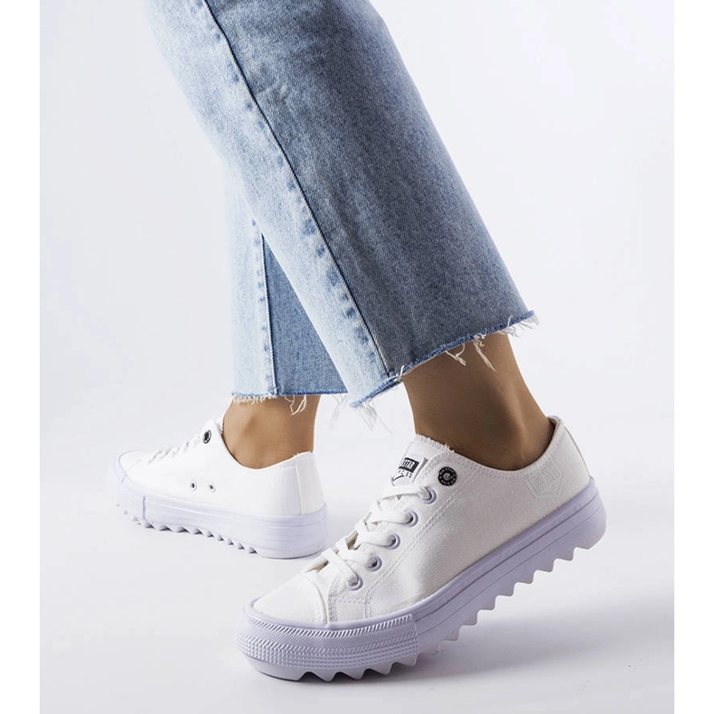 Sneaker Big Star FF274245 bianche bianca 1