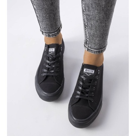 Sneakers nere Big Star FF274248 nero 1