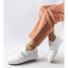 Sneakers bianche da donna Big Star JJ274092 bianca 1
