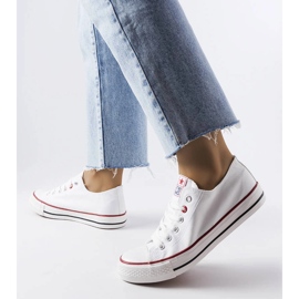 News Sneaker Catherine in tessuto bianco 1