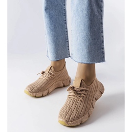 Inna Sneakers sportive beige di Élodie 1