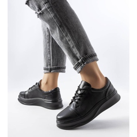 Scarpe nere LS5379 nero 1