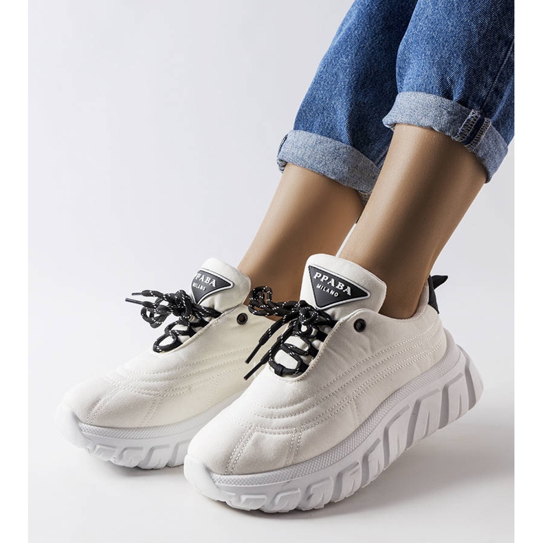 Inna Sneaker Aisys bianche bianco 1