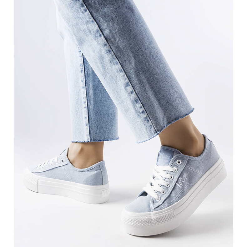 Sneakers blu Lee Cooper LCW-22-31-0891L 2