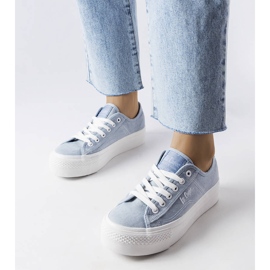 Sneakers blu Lee Cooper LCW-22-31-0891L 1