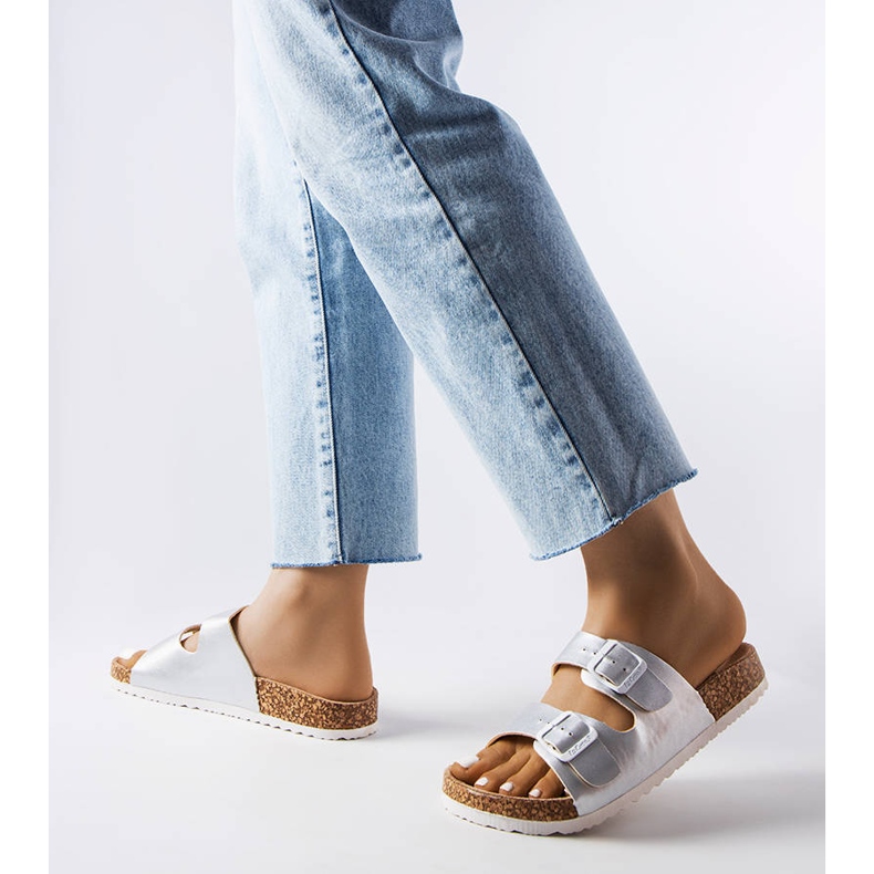 Lee Cooper LCW-22-35-1151L diapositive argento 1
