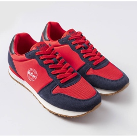 Lee Cooper LCW-22-31-0854M sneakers rosse rosso 1
