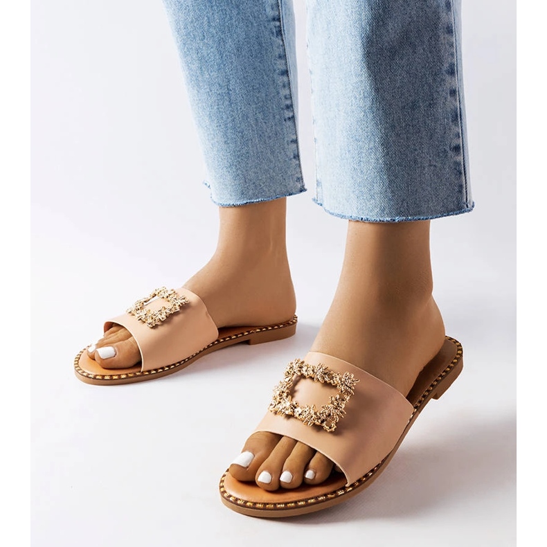 Cursori beige con decorazione di Miriama 1