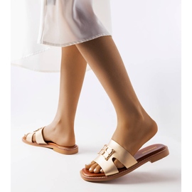 Infradito Sabrine oro d'oro 2