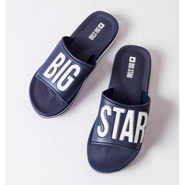 Ciabatte Big Star blu navy JJ274A323 1