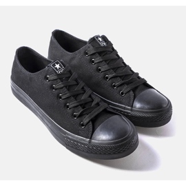 Sneakers in tessuto nero di Cristiano 1