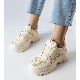 Chunky sneakers beige di Brunswick 1