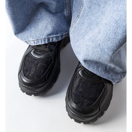 Sneaker chunky nere di Brunswick nero 1