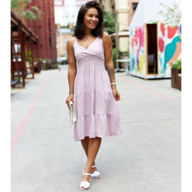 Ballerine bianche con fiore bianco 1