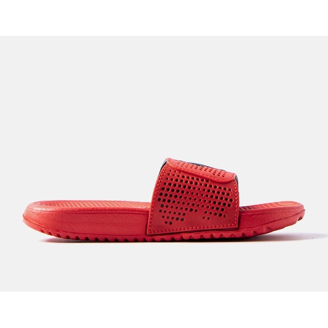 Pantofole Atene in gomma rossa per bambini rosso 1