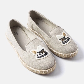 Inna Sneakers da bambino grigie con applicazione Peppi grigio 1