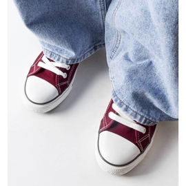 Sneaker Lee Cooper LCW-22-31-0864L bordeaux rosso 1