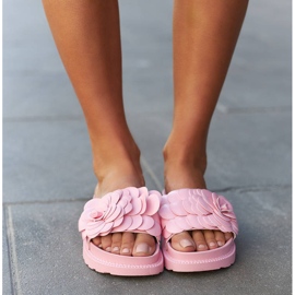 Pantofole fiore rosa Paciano 2