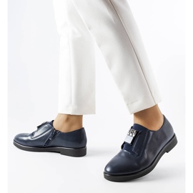 Scarpe eleganti blu navy di Augusto 1