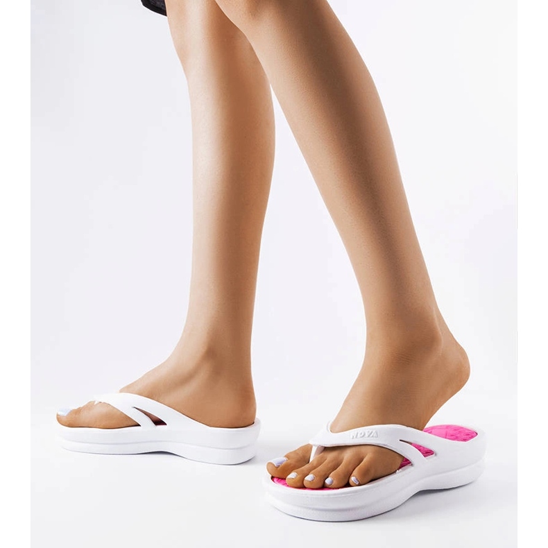 Infradito Isla bianche leggere bianco 2