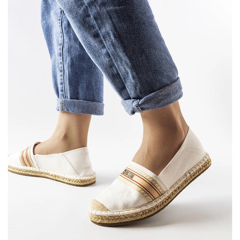 Espadrillas bianche Big Star LL274893 bianca 1