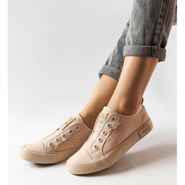 Sneakers slip-on beige di Big Star LL274164 1
