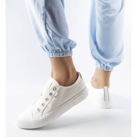 Sneakers slip-on Big Star LL274162 bianche bianca 1