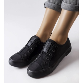 Sneakers slip-on nere di Big Star LL274161 nero 1