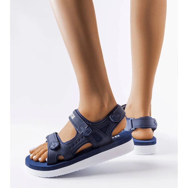 Sandali in schiuma blu navy di Big Star LL274792 1