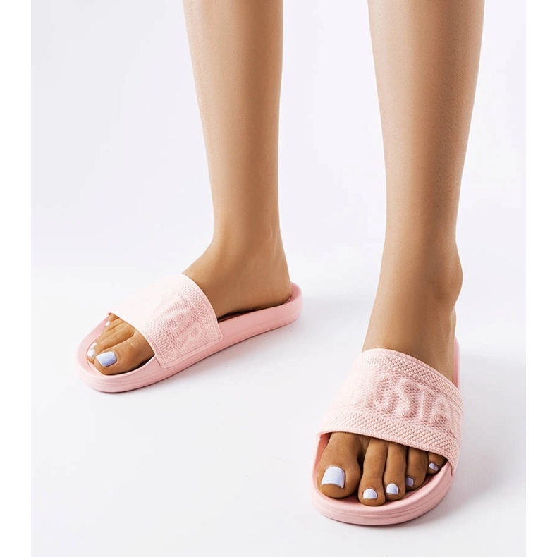 Pantofole rosa Big Star LL274A157 1