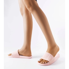 Pantofole rosa Big Star LL274A151 2