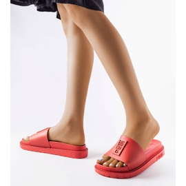 Pantofole rosse Big Star LL274430 rosso 2