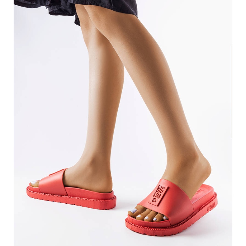 Pantofole rosse Big Star LL274430 rosso 2
