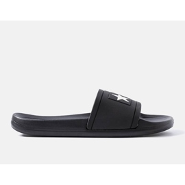 Pantofole nere da uomo Big Star DD174699 nero 2